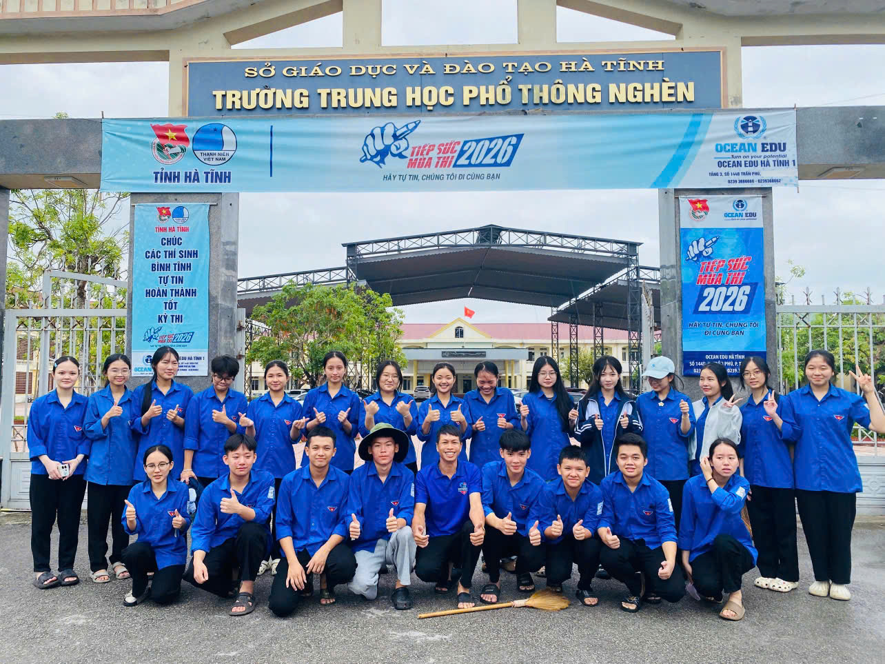Tuổi trẻ xã Can Lộc "Tiếp sức mùa thi" năm 2026
