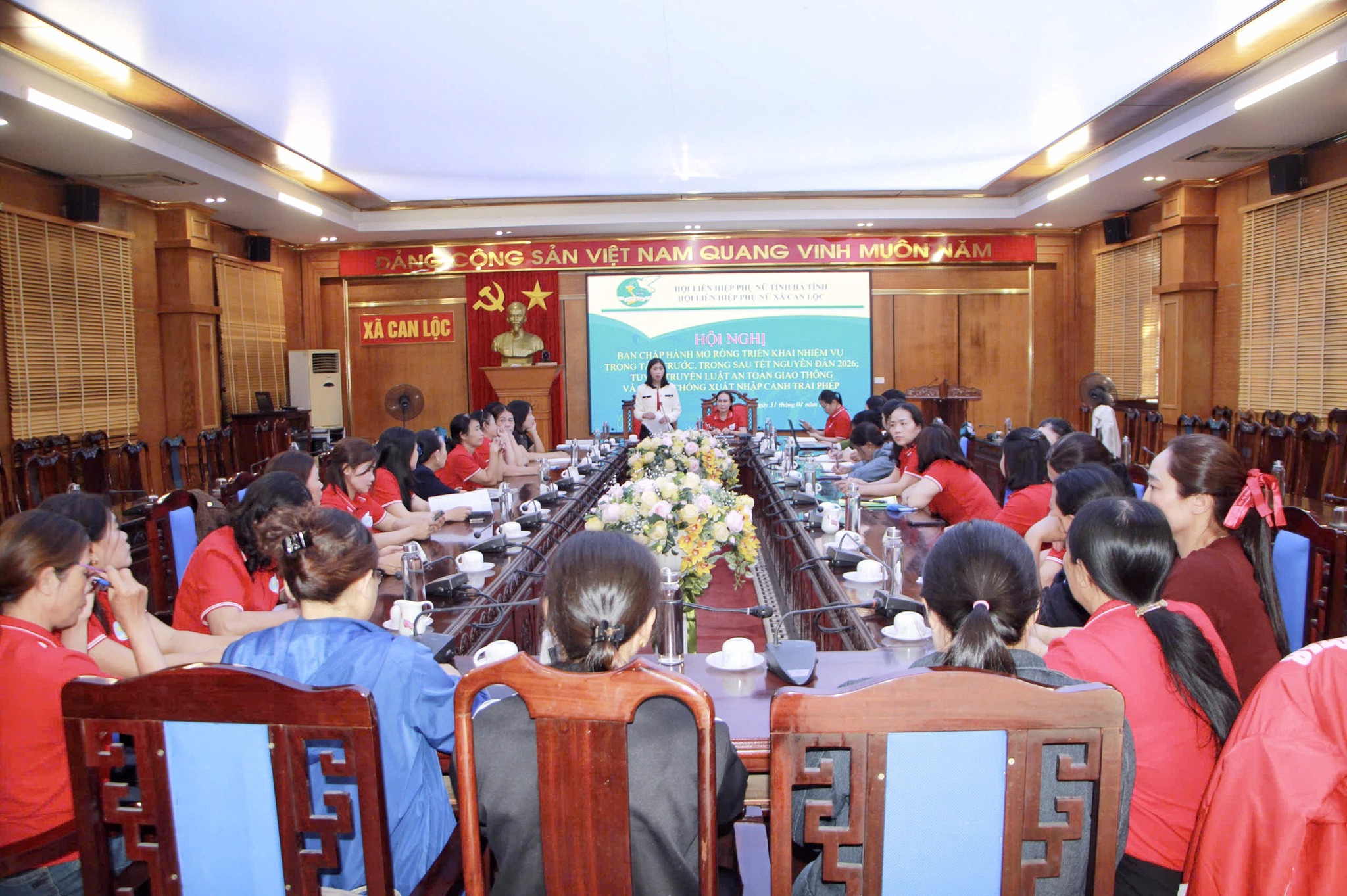 Hội LHPN xã Can Lộc  triển khai nhiệm vụ trước, trong và sau tết Bính Ngọ 