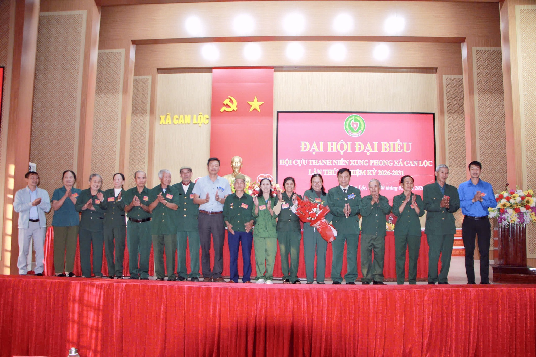 Đại hội Hội Cựu TNXP xã Can Lộc lần thứ I, nhiệm kỳ 2026 - 2031