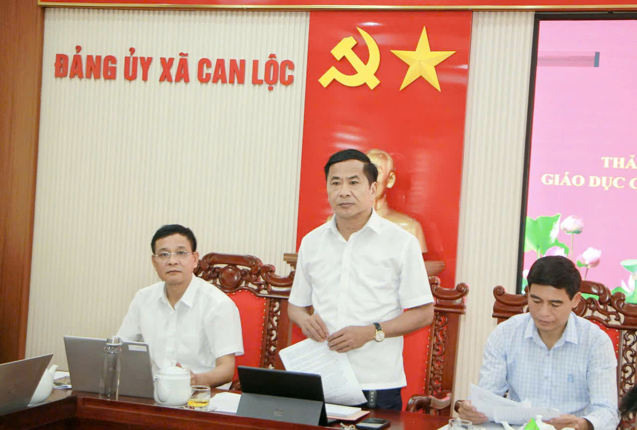 Hội nghị cho ý kiến Đề án sắp xếp các trường học công lập trên địa bàn