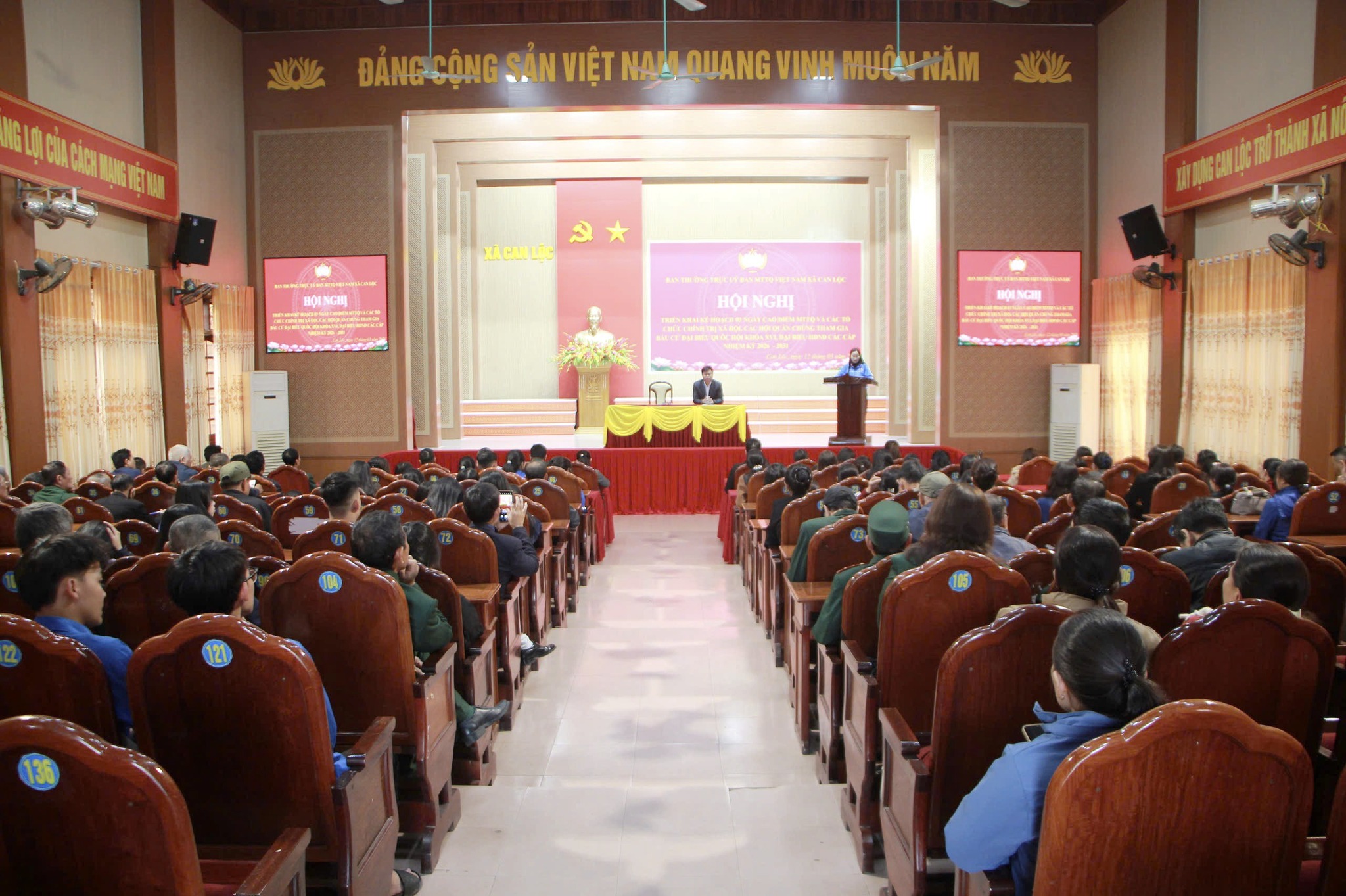 Can Lộc quán triệt một số nội dung về công tác bầu cử Đại biểu Quốc hội khóa XVI và HĐND các cấp, nhiệm kỳ 2026 - 2031