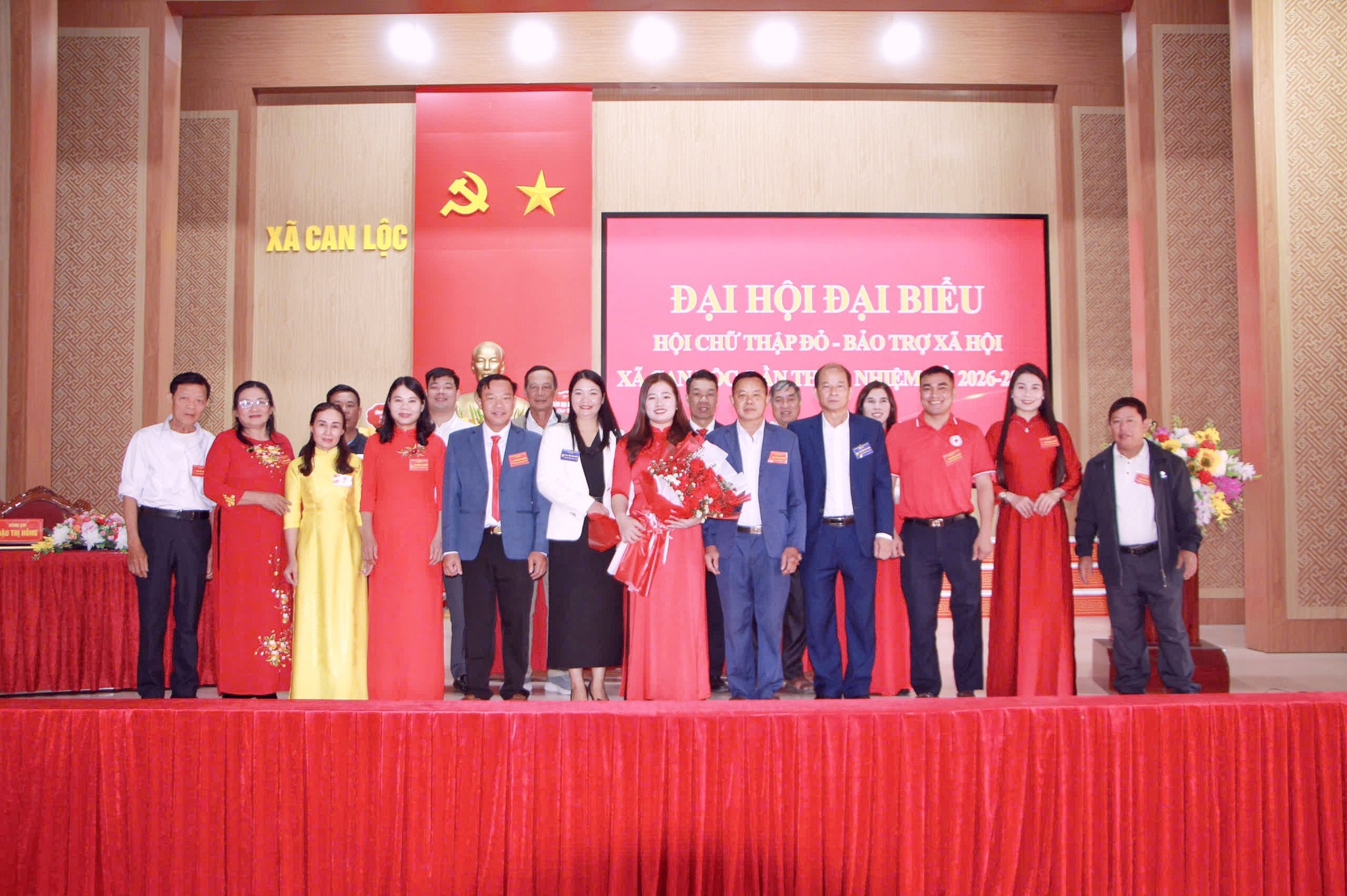 Hội Chữ thập đỏ - Bảo trợ xã hội xã Can Lộc Đại hội lần thứ I, nhiệm kỳ 2026-2031