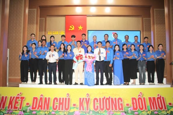 Đoàn TNCS Hồ Chí Minh xã Can Lộc tổ chức  Đại hội đại biểu lần thứ I