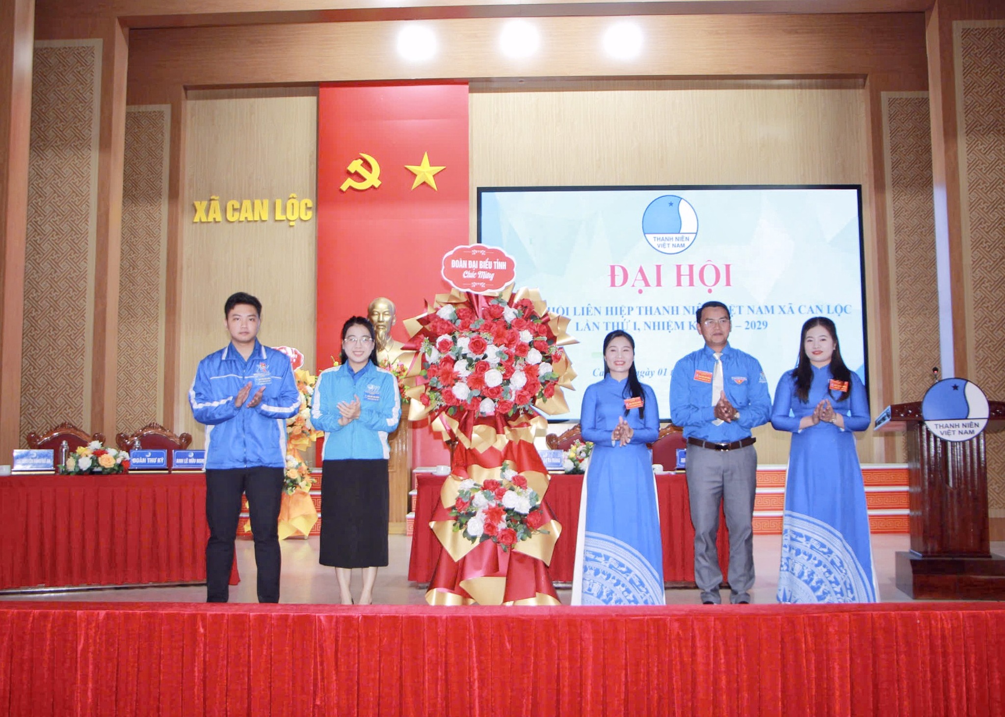 Đại hội Hội Liên hiệp Thanh niên Việt Nam xã Can Lộc lần thứ I, nhiệm kỳ 2026 - 2029