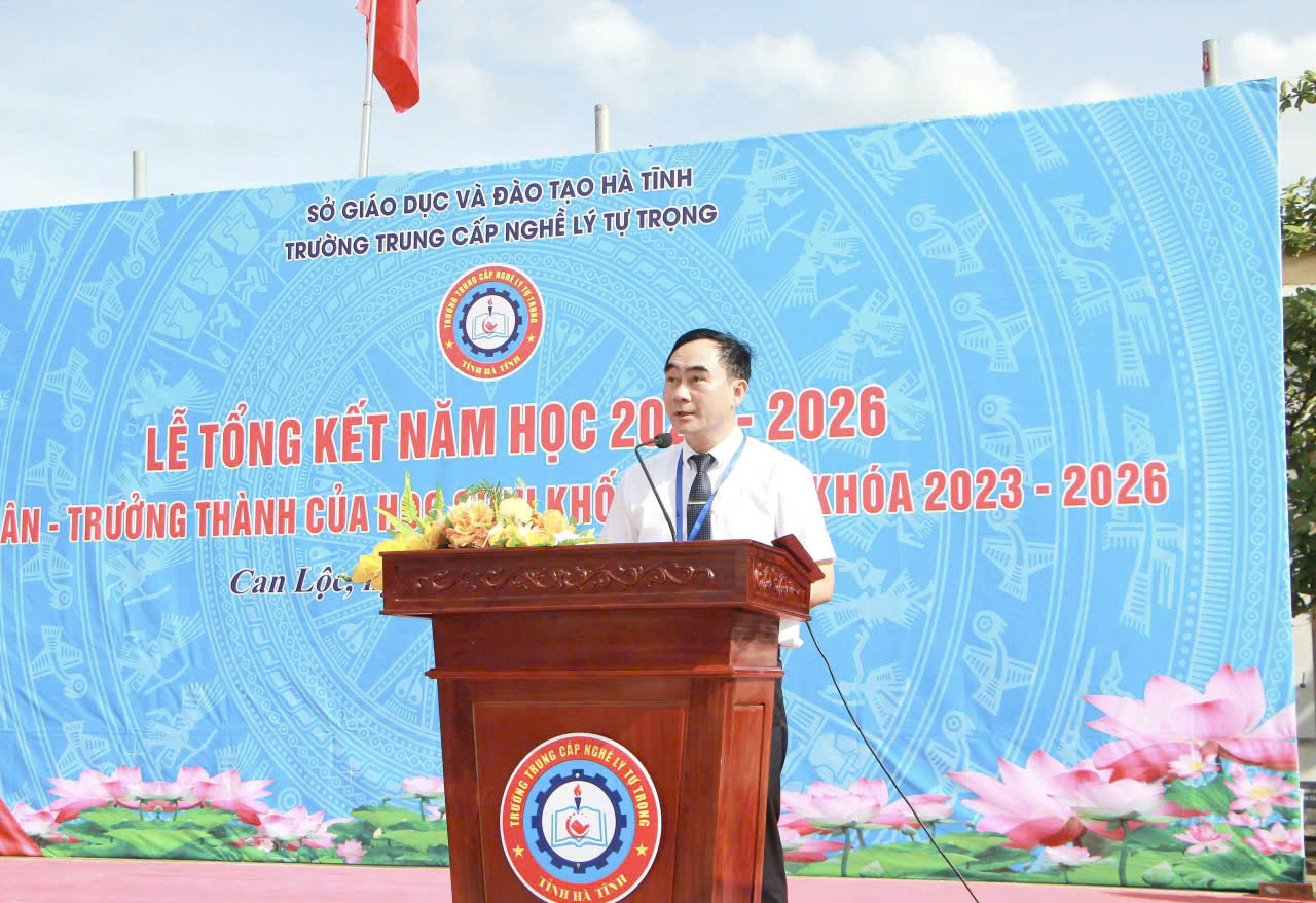 Trường Trung cấp nghề Lý Tự Trọng tổng kết năm học 2025-2026.