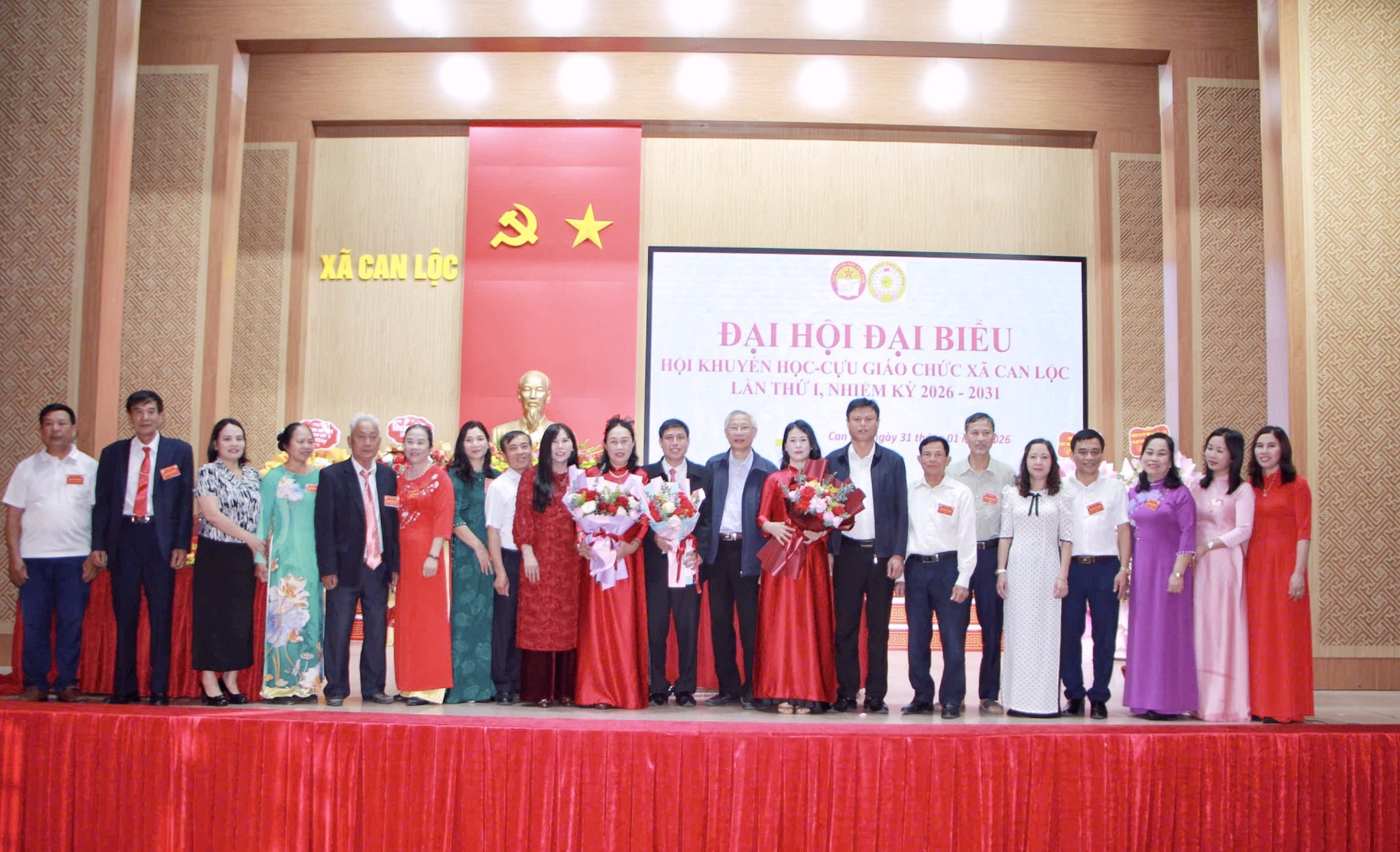 Đại hội đại biểu Hội Khuyến học - Cựu giáo chức xã Can Lộc lần thứ I, nhiệm kỳ 2026 - 2031